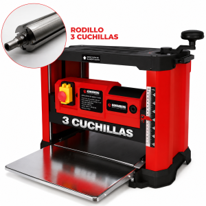 CEPILLADORA 13" 2000W 330M 3 CUCHILLAS