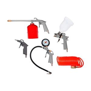 KIT MULTIUSO 5 PIEZAS PARA COMPRESOR AIRE GRAVEDAD 