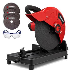 CORTADORA SENSITIVA 2000W 14" + 3 DISCOS+ GAFAS PROTECTORAS